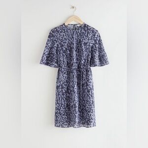 &other stories Belted A-line Mini Dress NWT Size 2